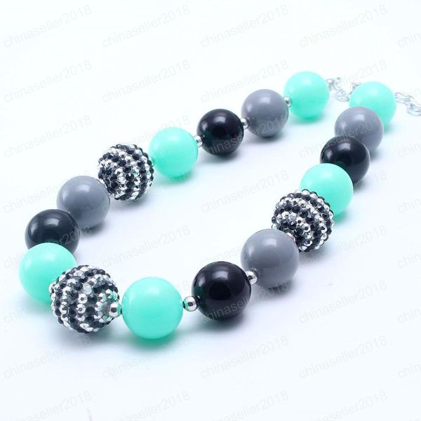 fashion designable kid chunky necklace blue+grey color bubblegum bead chunky necklace children jewelry for toddler girls, Silver
fashion designable kid chunky necklace blue+grey color bubblegum bead chunky necklace children jewelry for toddler girls, Silver