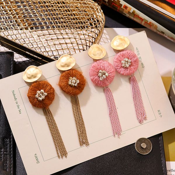 flower long tassel drop earrings for women lady fashion korean style fringe dangle women earring 2019 jewelry cl-034, Silver
flower long tassel drop earrings for women lady fashion korean style fringe dangle women earring 2019 jewelry cl-034, Silver