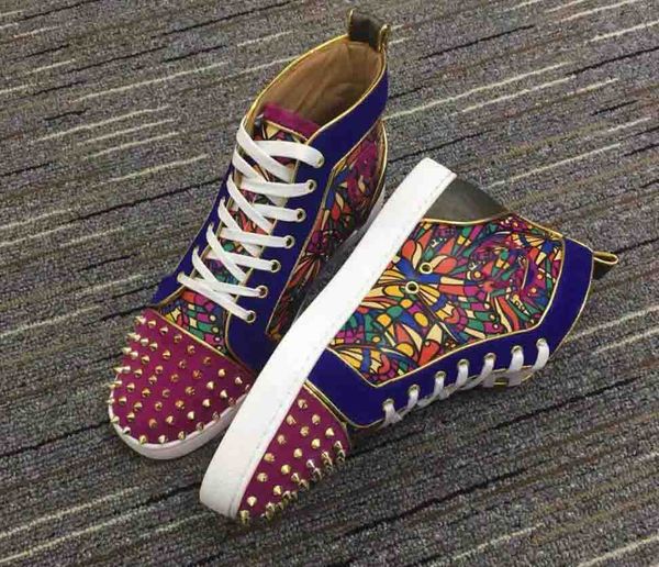 2020 new arrived red sole designer sneakers men shoes red bottom men's shoes luxury print silver pik pik no limit rantus version studs, Black
2020 new arrived red sole designer sneakers men shoes red bottom men's shoes luxury print silver pik pik no limit rantus version studs, Black
