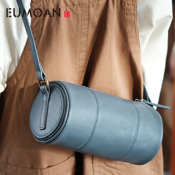 eumoan vintage cylinder bag, female leather cylindrical one-shoulder bag, head-layer cowhide bucket sloping bag
eumoan vintage cylinder bag, female leather cylindrical one-shoulder bag, head-layer cowhide bucket sloping bag
