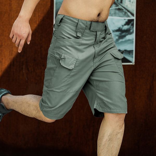 men tactical shorts hiking urban outdoor cargo pants ripscasual multi-pockets shorts combat hunting fishing pants, Brown;gray
men tactical shorts hiking urban outdoor cargo pants ripscasual multi-pockets shorts combat hunting fishing pants, Brown;gray