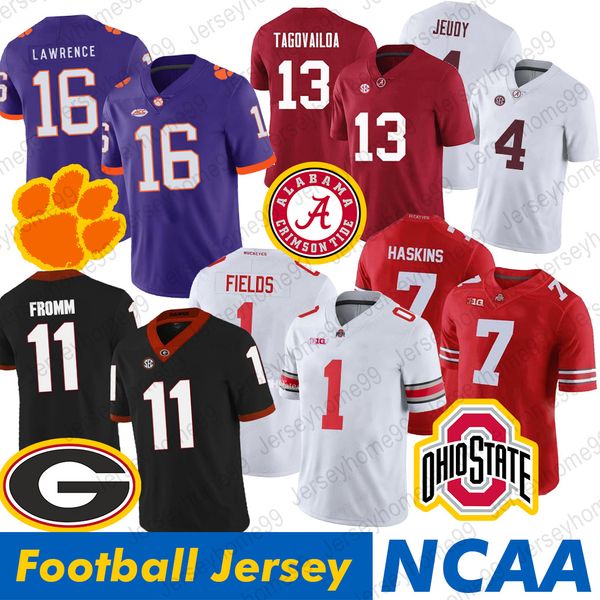 NCAA Alabama Crimson Tide Tua Tagovailoa Clemson Tigers Trevor Lawrence Georgia Bulldogs Jake Fromm Ohio State Buckeyes Football Jersey
NCAA Alabama Crimson Tide Tua Tagovailoa Clemson Tigers Trevor Lawrence Georgia Bulldogs Jake Fromm Ohio State Buckeyes Football Jersey