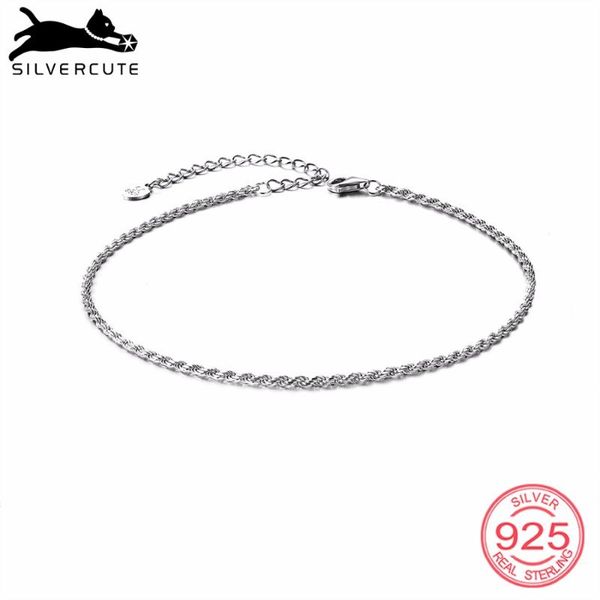 silvercute 925 sterling silver twisted rope chain anklet for women minimalist jewelry ankle foot bracelet summer gifts sca6475b, Red;blue
silvercute 925 sterling silver twisted rope chain anklet for women minimalist jewelry ankle foot bracelet summer gifts sca6475b, Red;blue