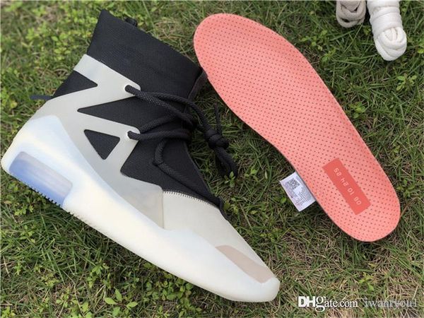 2020 authentic air fear of god 1 string the question triple black fog off noir oatmeal 1s basketball shoes men ar4237-902 sneakers us 7-13
2020 authentic air fear of god 1 string the question triple black fog off noir oatmeal 1s basketball shoes men ar4237-902 sneakers us 7-13