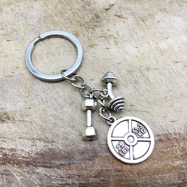 sporty bodybuilding gym christmas gifts ancient silver dumbbells keychain motivational creative designer keyring women men jewelry, Slivery;golden
sporty bodybuilding gym christmas gifts ancient silver dumbbells keychain motivational creative designer keyring women men jewelry, Slivery;golden