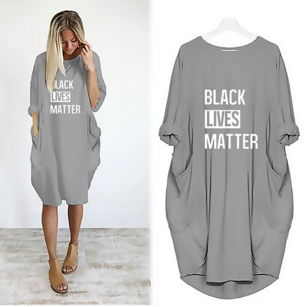 black lives matter womens new dresses fashion trendy dress letters print women summer trendy casual dress wholesale for unisex, Black;gray
black lives matter womens new dresses fashion trendy dress letters print women summer trendy casual dress wholesale for unisex, Black;gray