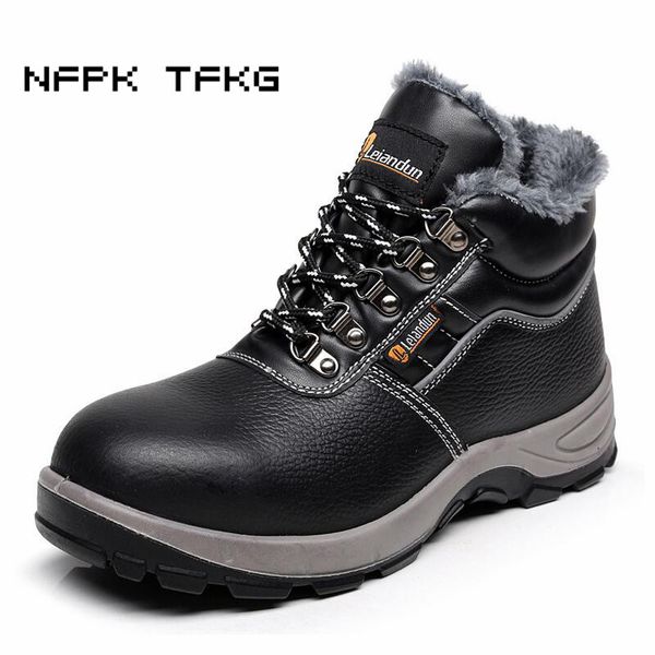 large size 45 46 mens casual steel toe caps work safety warm cotton shoes outdoor cow leather winter snow ankle security boots, Black
large size 45 46 mens casual steel toe caps work safety warm cotton shoes outdoor cow leather winter snow ankle security boots, Black