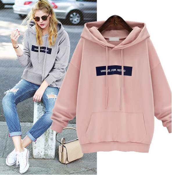 2016 autumn women fashion loose long-sleeved hoodies letters printed hooded plus size harajuku sweatshirt xxxxl, Black
2016 autumn women fashion loose long-sleeved hoodies letters printed hooded plus size harajuku sweatshirt xxxxl, Black