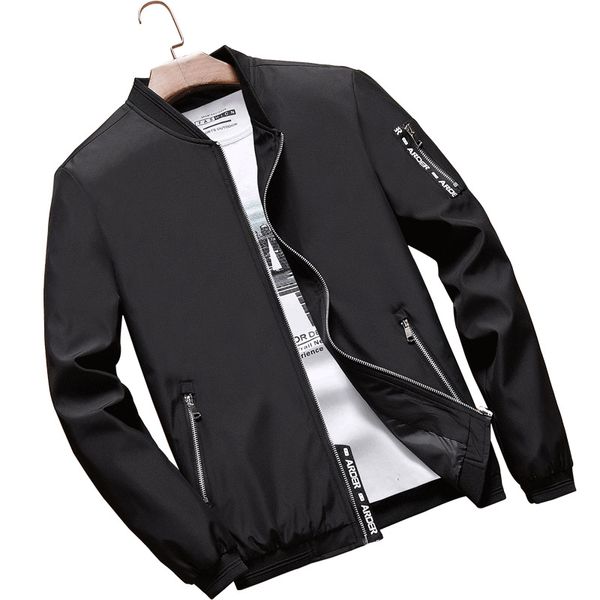 

мужская дизайнерская куртка весна antumn бренд куртка с капюшоном для мужчин wintbreaker молния стоячий воротник верхняя одежда пальто роско, Black;brown