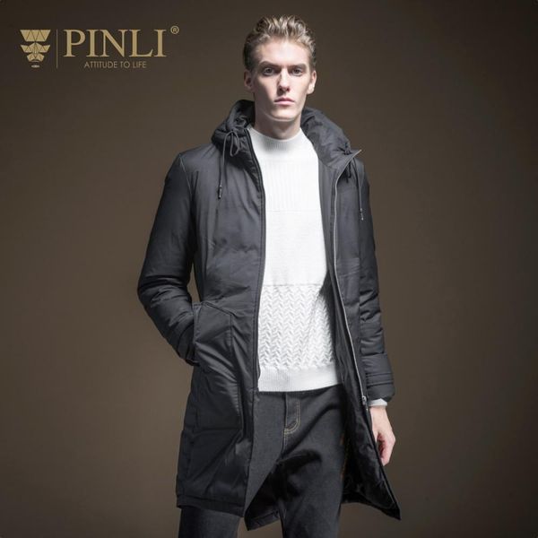2019 sobretudo pinli new winter men's white duck down solid medium length jacket trend b194108802, Black
2019 sobretudo pinli new winter men's white duck down solid medium length jacket trend b194108802, Black