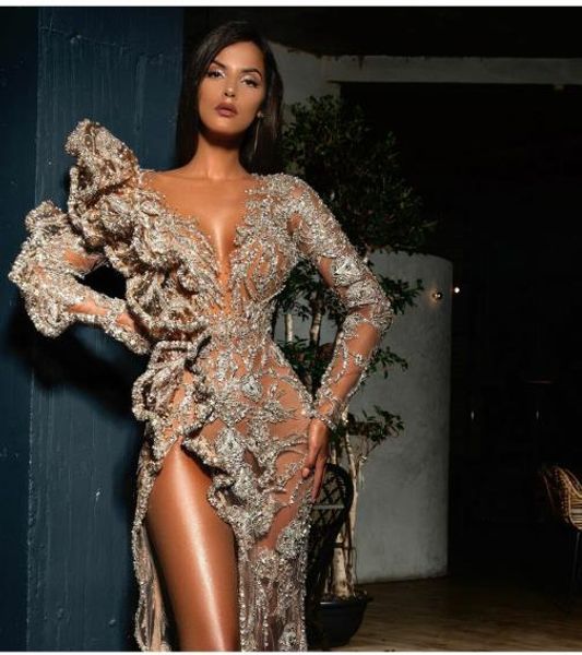 evening dress yousef aljasmi labourjoisie zuhair murad mermaid long sleeve scoop brown tulle crystal split front/side long dress1 james_paul, Red
evening dress yousef aljasmi labourjoisie zuhair murad mermaid long sleeve scoop brown tulle crystal split front/side long dress1 james_paul, Red
