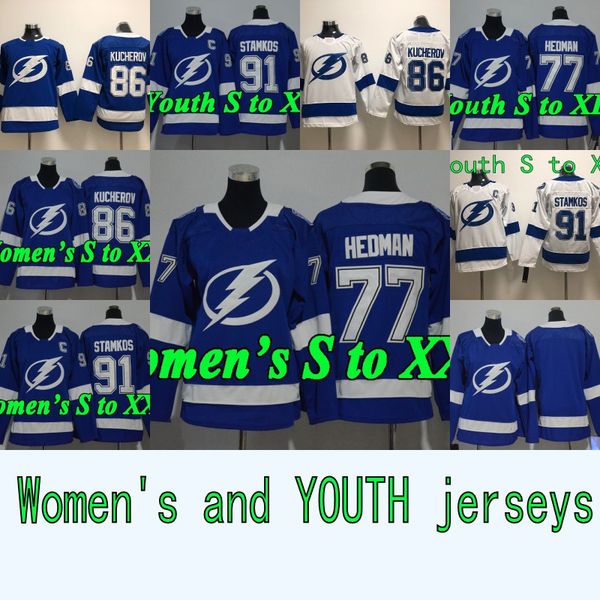 Lady Womens Youth Tampa Bay Lightning Jerseys For Kids Steven Stamkos Nikita Kucherov Victor Hedman Double Stiched Ice Hockey Jerseys
Lady Womens Youth Tampa Bay Lightning Jerseys For Kids Steven Stamkos Nikita Kucherov Victor Hedman Double Stiched Ice Hockey Jerseys