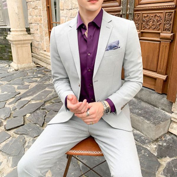 мужской костюм slim fit бизнес-костюм жениха смокинги best man notch нагрудные костюм две кнопки мужские свадебные костюмы жениха мужской од, White;black
мужской костюм slim fit бизнес-костюм жениха смокинги best man notch нагрудные костюм две кнопки мужские свадебные костюмы жениха мужской од, White;black