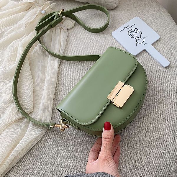 saddle bag for women 2019 green solid color leather crossbody bags lady summer small purses and handbags female shoulder bag
saddle bag for women 2019 green solid color leather crossbody bags lady summer small purses and handbags female shoulder bag