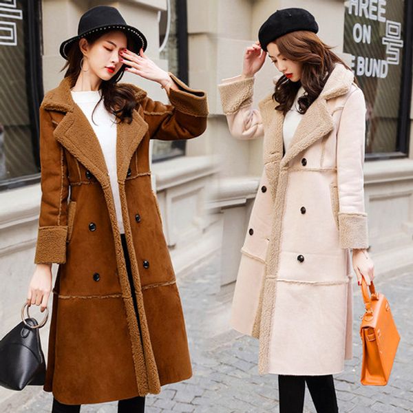 vogue cotton-padded trench coat for women thickened women's windbreaker stylish casaco feminino coat female windbreakers, Tan;black
vogue cotton-padded trench coat for women thickened women's windbreaker stylish casaco feminino coat female windbreakers, Tan;black