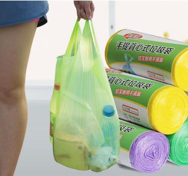 degradable thicken bucket trash can portable 30pcs/roll garbage bags rubbish garbage disposal kitchen sink trash vest type
degradable thicken bucket trash can portable 30pcs/roll garbage bags rubbish garbage disposal kitchen sink trash vest type
