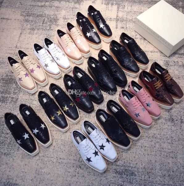 stella mccartney women fashion star shoes real wood real wedge cow leather elyse sneakers quality, Black
stella mccartney women fashion star shoes real wood real wedge cow leather elyse sneakers quality, Black