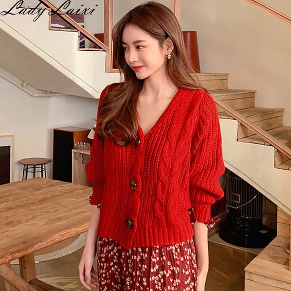 knitted cardigan women 2019 summer 3/4 sleeve women sweater cardigan female single button pull femme, White
knitted cardigan women 2019 summer 3/4 sleeve women sweater cardigan female single button pull femme, White