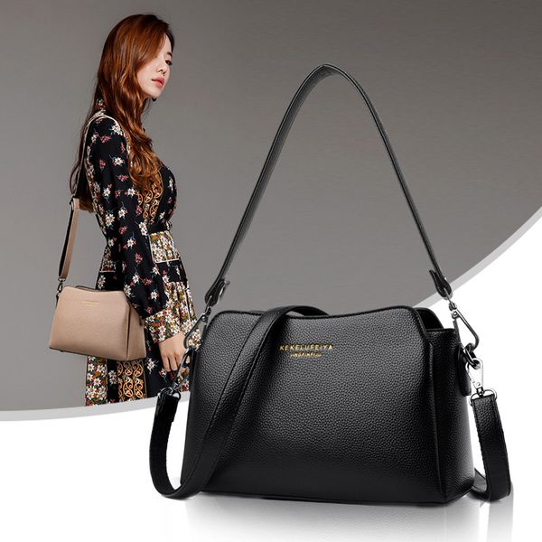 2020 new model middle-aged women's bag soft leather mom shoulder bag small lady handbag shoulder
2020 new model middle-aged women's bag soft leather mom shoulder bag small lady handbag shoulder