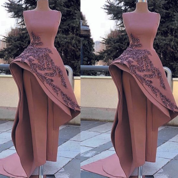 elegant crew neck long jumpuit evening dresses 2020 lace applique beaded ruched dubai arabic formal party prom evening gowns robe de soiree, Black;red
elegant crew neck long jumpuit evening dresses 2020 lace applique beaded ruched dubai arabic formal party prom evening gowns robe de soiree, Black;red