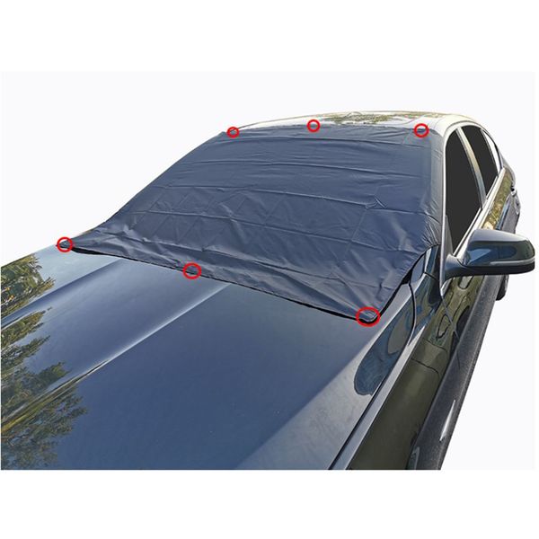 magnetic car front windscreen snow ice shield cover autos windshield sunshade anti-frost anti-fog universal car sun protector
magnetic car front windscreen snow ice shield cover autos windshield sunshade anti-frost anti-fog universal car sun protector