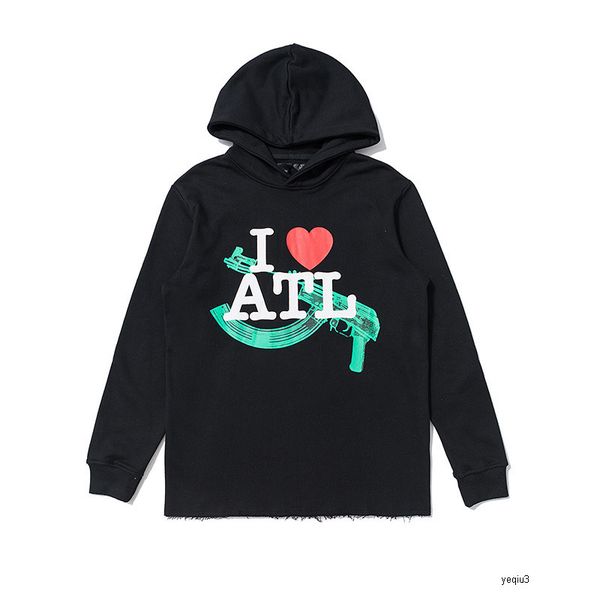 mens designer hoodie sweatshirts fashion brand i love atl tee atlanta limited ak love hearts couple hooded coat, Black
mens designer hoodie sweatshirts fashion brand i love atl tee atlanta limited ak love hearts couple hooded coat, Black