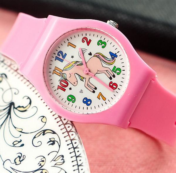 cartoon unicorn watches candy rubber band lovely jelly watch children silicone boy girl students colorful kid wristwatches, Slivery;brown
cartoon unicorn watches candy rubber band lovely jelly watch children silicone boy girl students colorful kid wristwatches, Slivery;brown