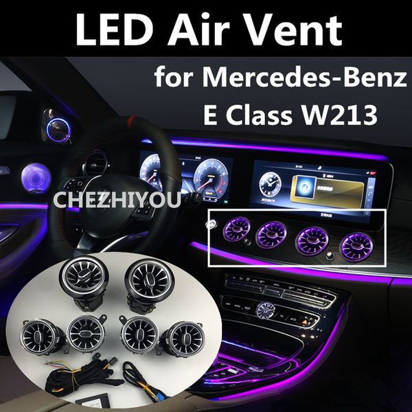 led air outlet for e class w213 2015-2019 interior front console air condition ac vent outlet turbo style replace
led air outlet for e class w213 2015-2019 interior front console air condition ac vent outlet turbo style replace