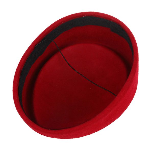 new elegant wool felt pillbox stewardess air hostesses beret hat party base cap, Blue;gray
new elegant wool felt pillbox stewardess air hostesses beret hat party base cap, Blue;gray