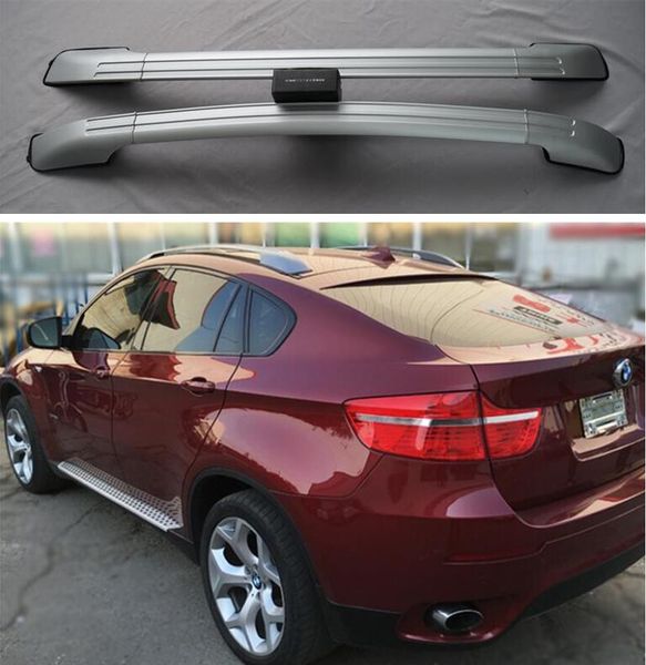 aluminum alloy paste installation roof rack baggage luggage for x6 e71 2008-2014 (black silver) oem style by ems
aluminum alloy paste installation roof rack baggage luggage for x6 e71 2008-2014 (black silver) oem style by ems