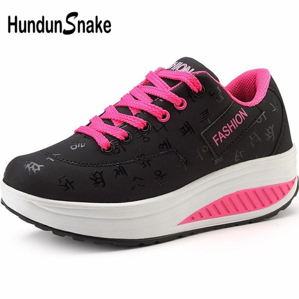 hundunsnake women's platform sneakers women's sports shoes sport wedges shoes for women running for women black walk a-045
hundunsnake women's platform sneakers women's sports shoes sport wedges shoes for women running for women black walk a-045