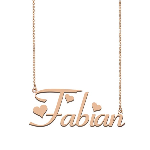 fabian name necklace pendant for women girls birthday gift custom nameplate kids friends jewelry 18k gold plated stainless steel, Silver
fabian name necklace pendant for women girls birthday gift custom nameplate kids friends jewelry 18k gold plated stainless steel, Silver