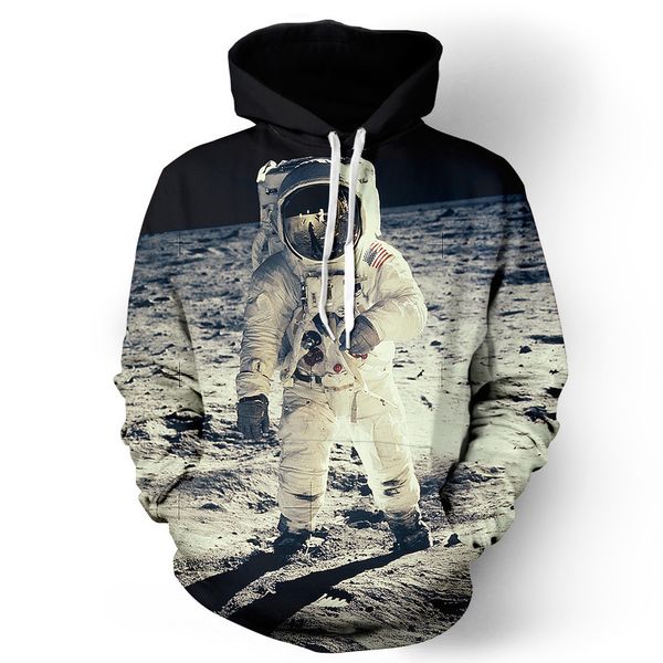 New Autumn And Winter Sweatshirt Designer Hoodies Lunar Exploration Print Hooded Pocket Fashion Hipster Hooded Hoodies
New Autumn And Winter Sweatshirt Designer Hoodies Lunar Exploration Print Hooded Pocket Fashion Hipster Hooded Hoodies