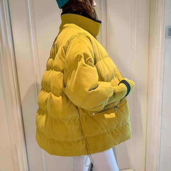 fashion corduroy cotton clothing women short parka winter jackets 2019 new korean loose winter coat female overcoats xa360, Black
fashion corduroy cotton clothing women short parka winter jackets 2019 new korean loose winter coat female overcoats xa360, Black