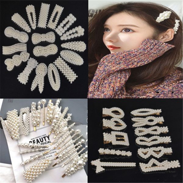 imitation pearl hair clip women girls barrette handmade pearl flower geometric hairpin hair accessories wedding party gifts, Golden;silver
imitation pearl hair clip women girls barrette handmade pearl flower geometric hairpin hair accessories wedding party gifts, Golden;silver