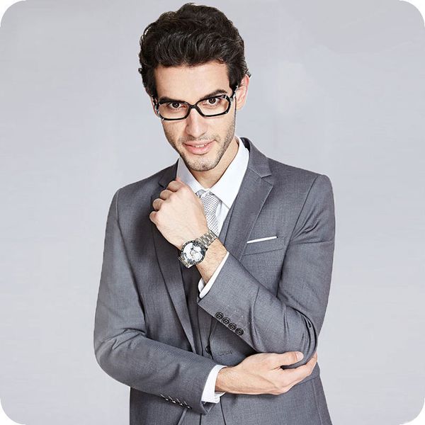 grey men suits for wedding man blazers slim fit groom tuxedo 3piece formal business male wear one button coat pants bridegroom costume homme, Black;gray
grey men suits for wedding man blazers slim fit groom tuxedo 3piece formal business male wear one button coat pants bridegroom costume homme, Black;gray
