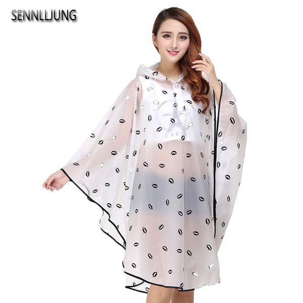 sennlljung eva han edition transparent raincoat poncho female portable outdoor hiking cloak
sennlljung eva han edition transparent raincoat poncho female portable outdoor hiking cloak