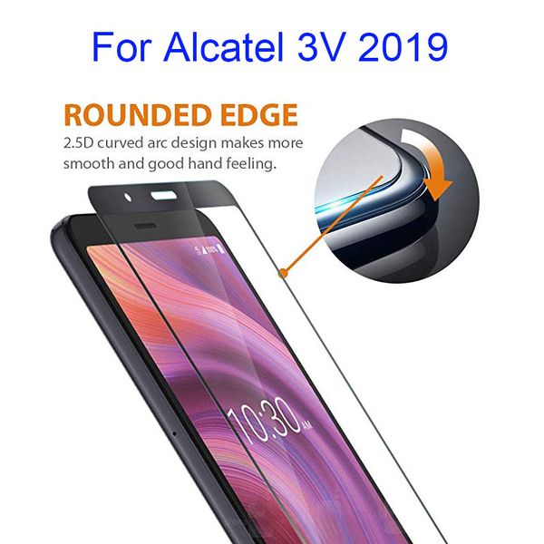for alcatel 3v 2019 2.5d full cover screen protector tempered glass with 10in1 package for coolpad legacy/foxxd miro l590a/ lg stylo5
for alcatel 3v 2019 2.5d full cover screen protector tempered glass with 10in1 package for coolpad legacy/foxxd miro l590a/ lg stylo5