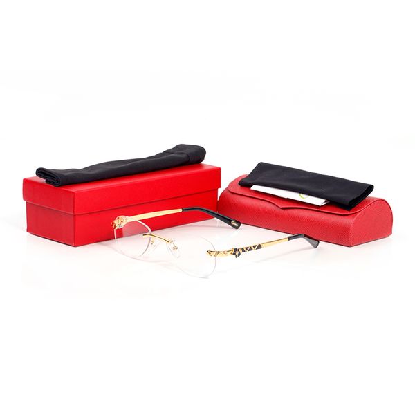 women's transparent lens glasses frameless metal frame sunglasses rectangular glasses belt boxes and various choices of boxes
women's transparent lens glasses frameless metal frame sunglasses rectangular glasses belt boxes and various choices of boxes