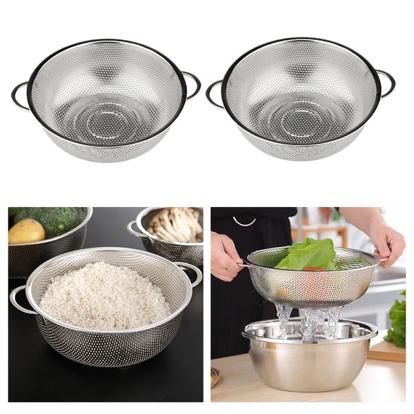 2x fruit vegetable fine mesh wash strainer colander kitchen supplies 16.5cm
2x fruit vegetable fine mesh wash strainer colander kitchen supplies 16.5cm