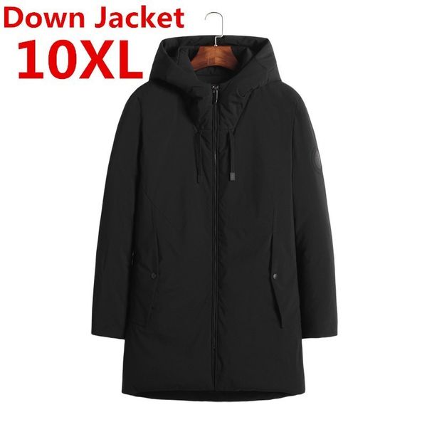 10xl 9xl plus size thick warm winter jacket parkas men casual fur collar hood overcoat windproof white duck down jacket, Black
10xl 9xl plus size thick warm winter jacket parkas men casual fur collar hood overcoat windproof white duck down jacket, Black