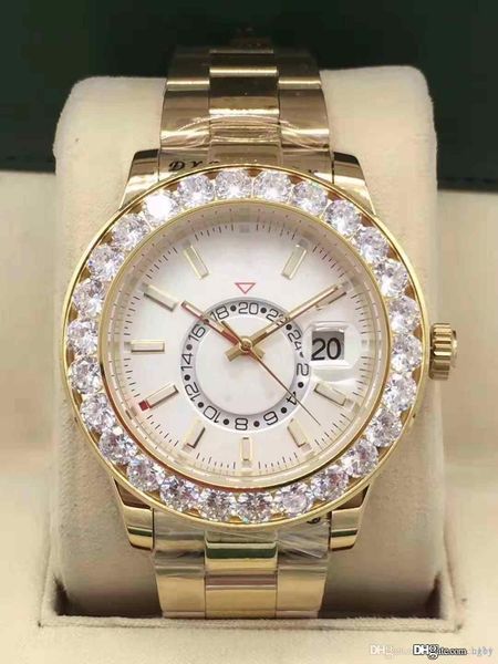 2017 new sky big circle, small circle 24 hours rotation date watch diamond men's mechanical sport watch, Slivery;brown
2017 new sky big circle, small circle 24 hours rotation date watch diamond men's mechanical sport watch, Slivery;brown