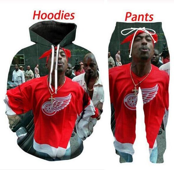 two piece set men women casual tracksuits 3d printing tupac 2pac fashion hoodies hooded+pants sweatshirt us0103, Gray
two piece set men women casual tracksuits 3d printing tupac 2pac fashion hoodies hooded+pants sweatshirt us0103, Gray