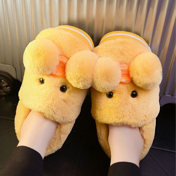 mazefeng winter keep warm cute women slippers men casual slippers velvet duck lovers slides solid indoor shoes, Black
mazefeng winter keep warm cute women slippers men casual slippers velvet duck lovers slides solid indoor shoes, Black