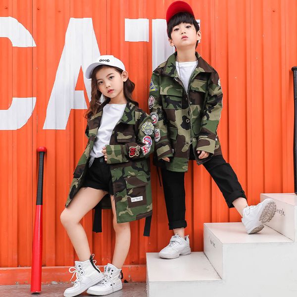 camouflage jacket t-shirt pants suit kids hip hop clothing children boys girls stage hiphop jazz street dancing costume clothes, Black;red
camouflage jacket t-shirt pants suit kids hip hop clothing children boys girls stage hiphop jazz street dancing costume clothes, Black;red