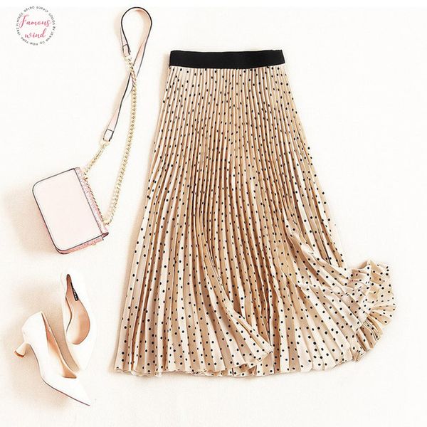 2020 womens high waist pleated skirts summer plaid black polka dots elastic midi skirt new casual harajuku a line skirts t1g
2020 womens high waist pleated skirts summer plaid black polka dots elastic midi skirt new casual harajuku a line skirts t1g