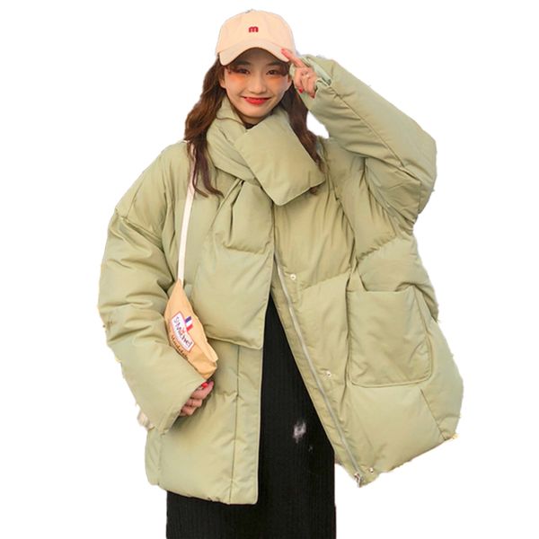 winter 2020 new fashion loose round neck long thicken bread clothing long sleeve temperament jacket women lx66, Black
winter 2020 new fashion loose round neck long thicken bread clothing long sleeve temperament jacket women lx66, Black