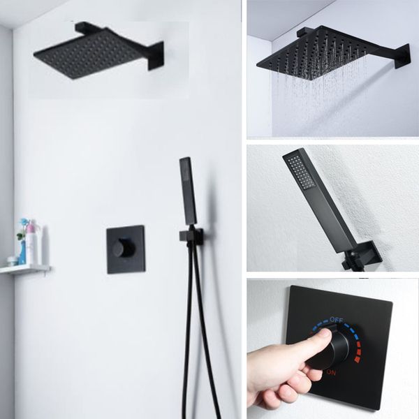 factory directly supply black shower system 10 inch rain showerhead wall square shower panel cold mixer/ handheld shower
factory directly supply black shower system 10 inch rain showerhead wall square shower panel cold mixer/ handheld shower