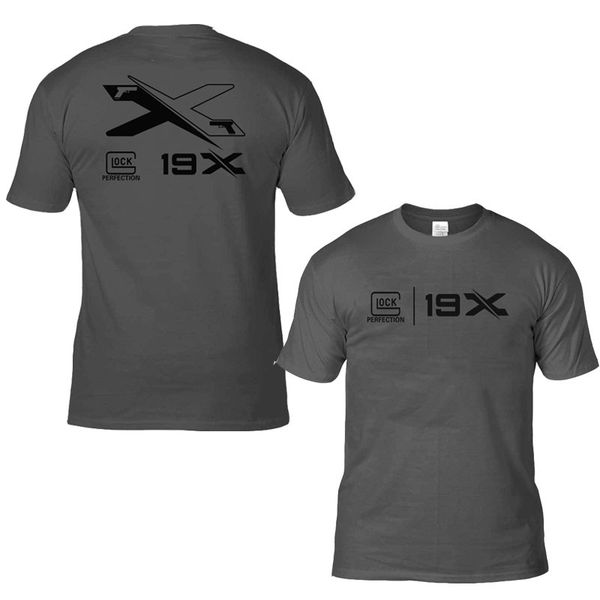 2019 new products summer army fans glock anniversary short sleeve t-shirt cotton comfortable large sizes availiable 19x printed, White;black
2019 new products summer army fans glock anniversary short sleeve t-shirt cotton comfortable large sizes availiable 19x printed, White;black