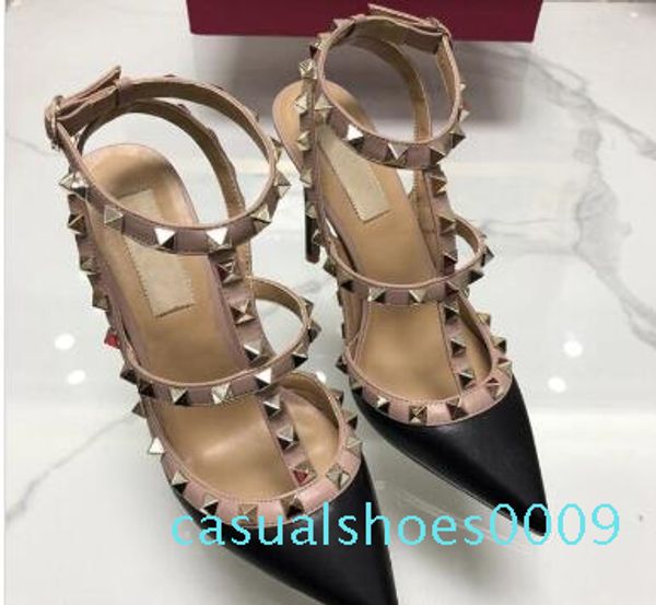2019 женщины насосы свадебные туфли женщина высокие каблуки сандалии обнаженная мода лодыжки ремни заклепки обувь сексуальные высокие каблук, Black
2019 женщины насосы свадебные туфли женщина высокие каблуки сандалии обнаженная мода лодыжки ремни заклепки обувь сексуальные высокие каблук, Black